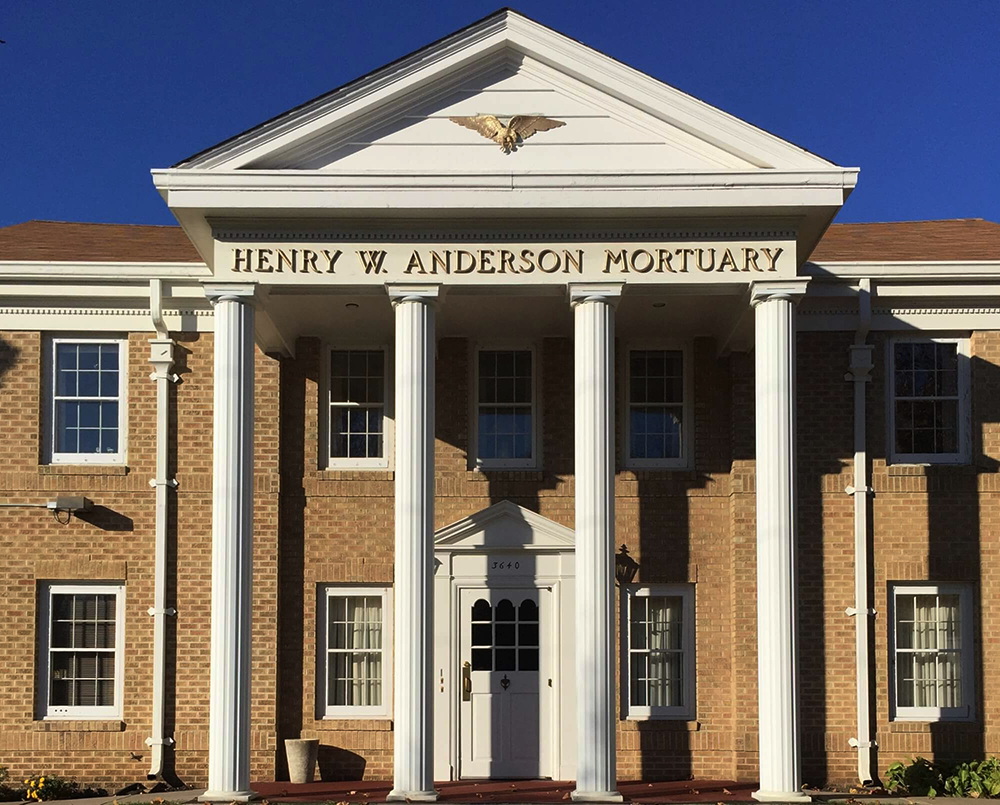 Henry Anderson Mortuary funeral services Minneapolis MN